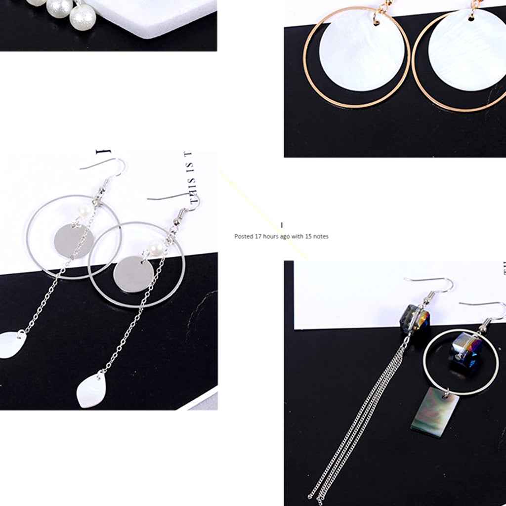 Pack of 20PCS Alloy Round Pieces With Hole For Jewelry Necklace Earrings Jewelry Bracelet Making Craft Projects DIY Silver