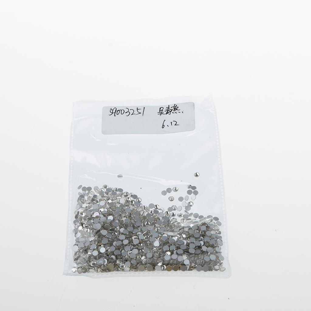 2x1440 Pieces Nail Art Rhinestone Crystal DIY Decoration 2.8 mm