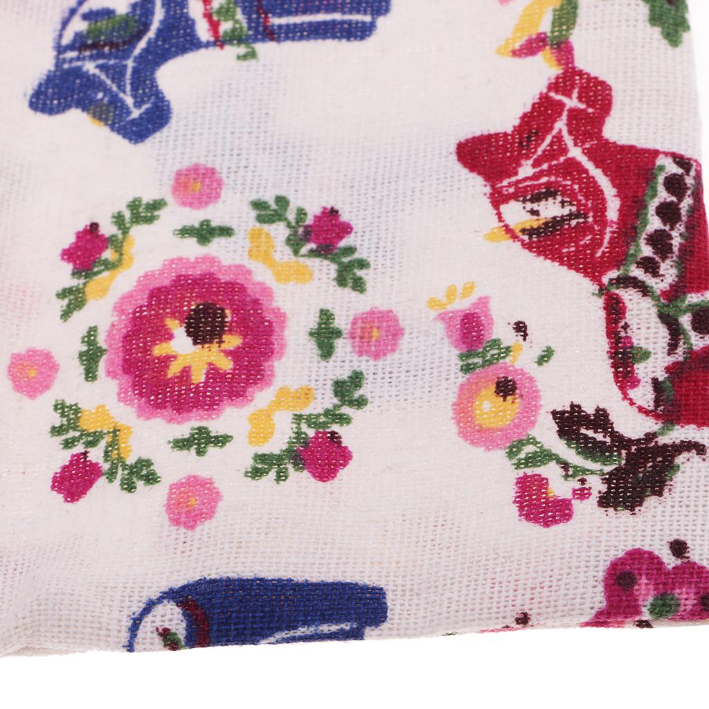 2x1 Piece Cotton Linen Drawstring Sack Pouch Burlap Jute Storage Bag Gift Bag