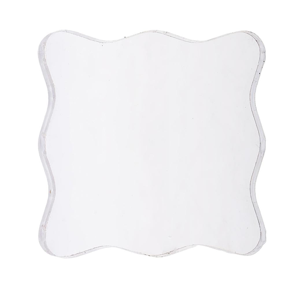 3xTransparent Scrapbook Clear Stamp Pad DIY Tool Acrylic Stamp Blocks 5x5cm