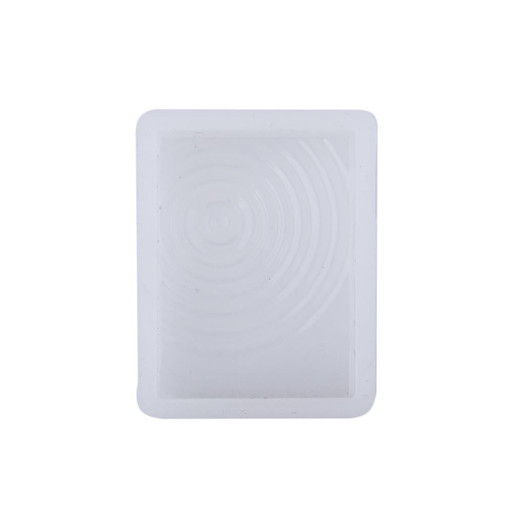 4 Designs Geometric Silicone Pendant Mold DIY Jewelry Resin Craft Mould Tool