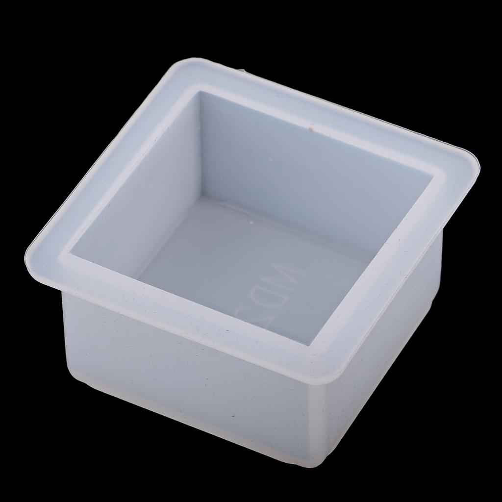 DIY Cube Cuboid Silicone Mold Mould for Resin Casting Clay Craft 50x50x30mm
