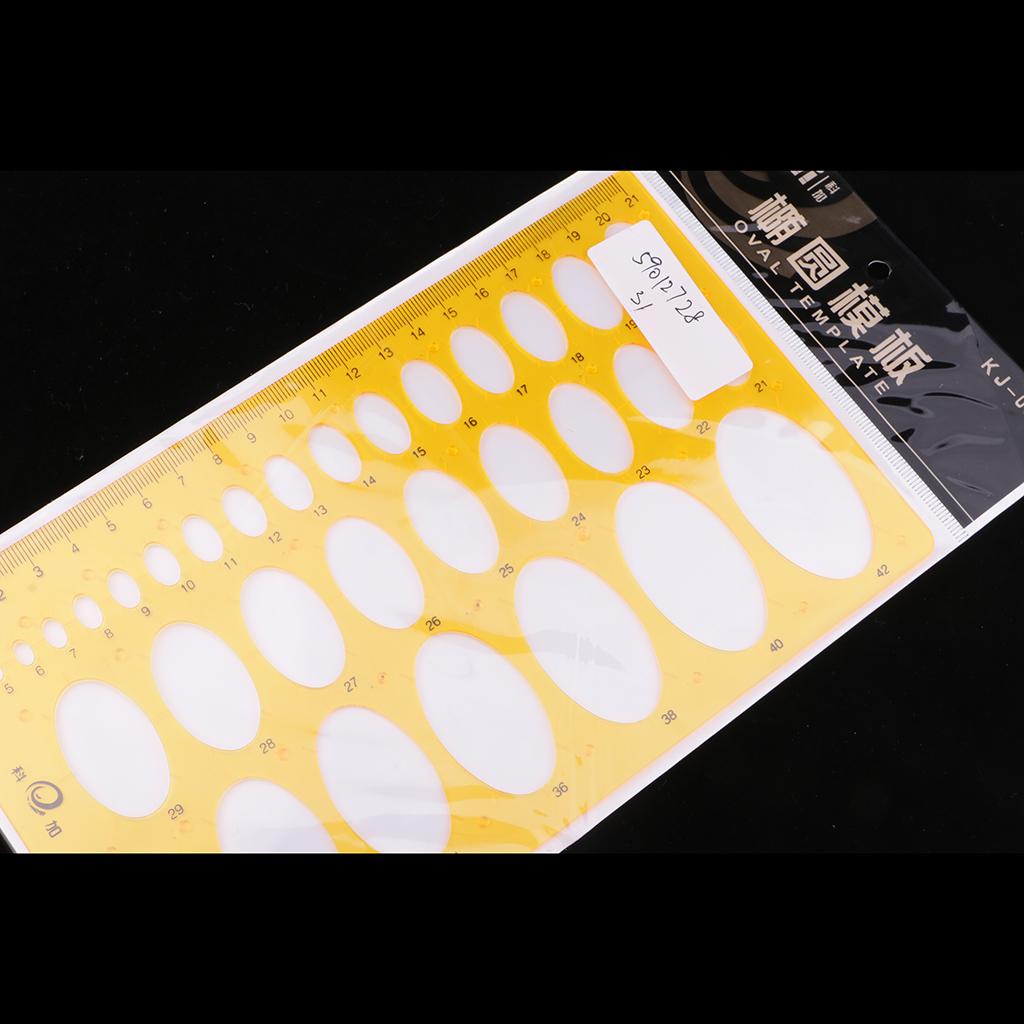 2xMultifunctional Drawing Template Ruler Painting Student School Supplies 2 #