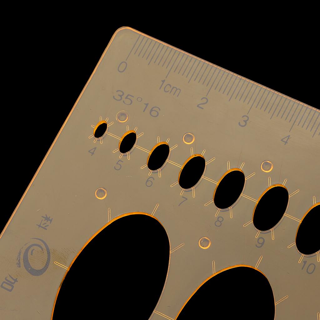 4xMultifunctional Drawing Template Ruler Painting Student School Supplies 2 #