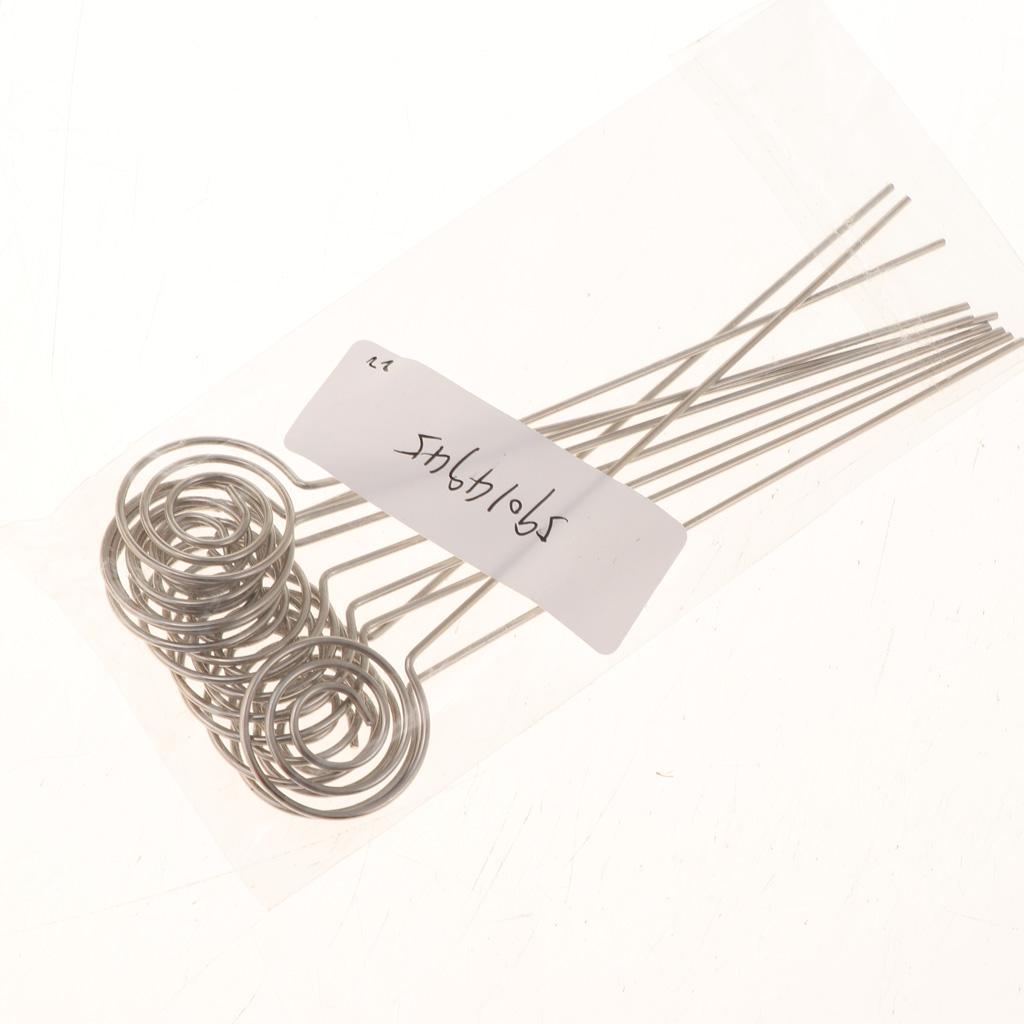 3xcarbon steel wire assorted shape photo clip holders round shape 120x22mm