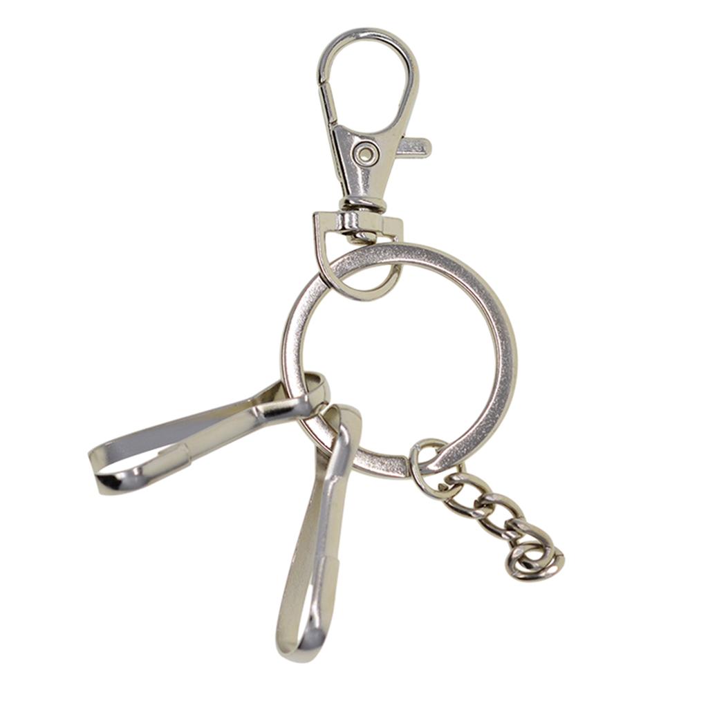 2x5 Sets Lobster Clasp Keychain Snap Lanyard Clips Keyring Key Ring Carabiner