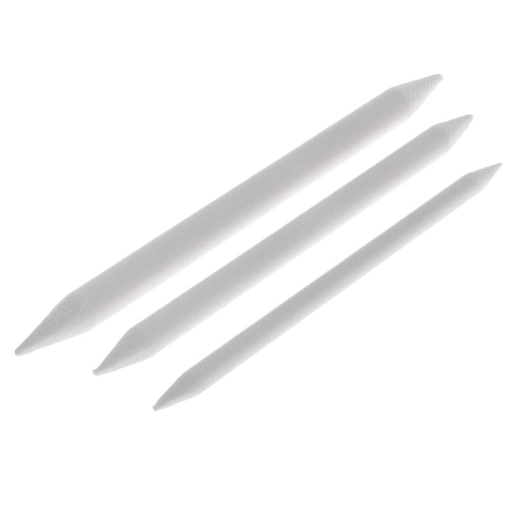 2x3 Pieces Blending Stump Sketch Tortillon Art Drawing Tool Pastel Paper Pen