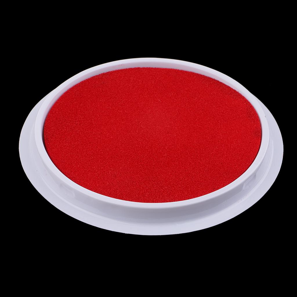 6 Pieces Large Ink Pad Stamp for Kids Children Finger Painting Card Making