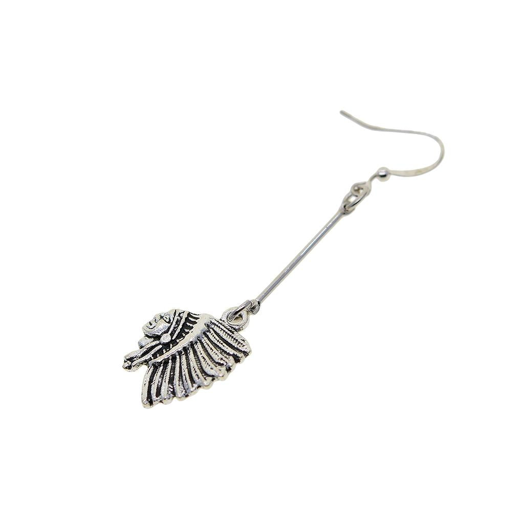 3x30 Pieces Tibetan Silver Indian Chief Head Charms Pendant For DIY Jewelry