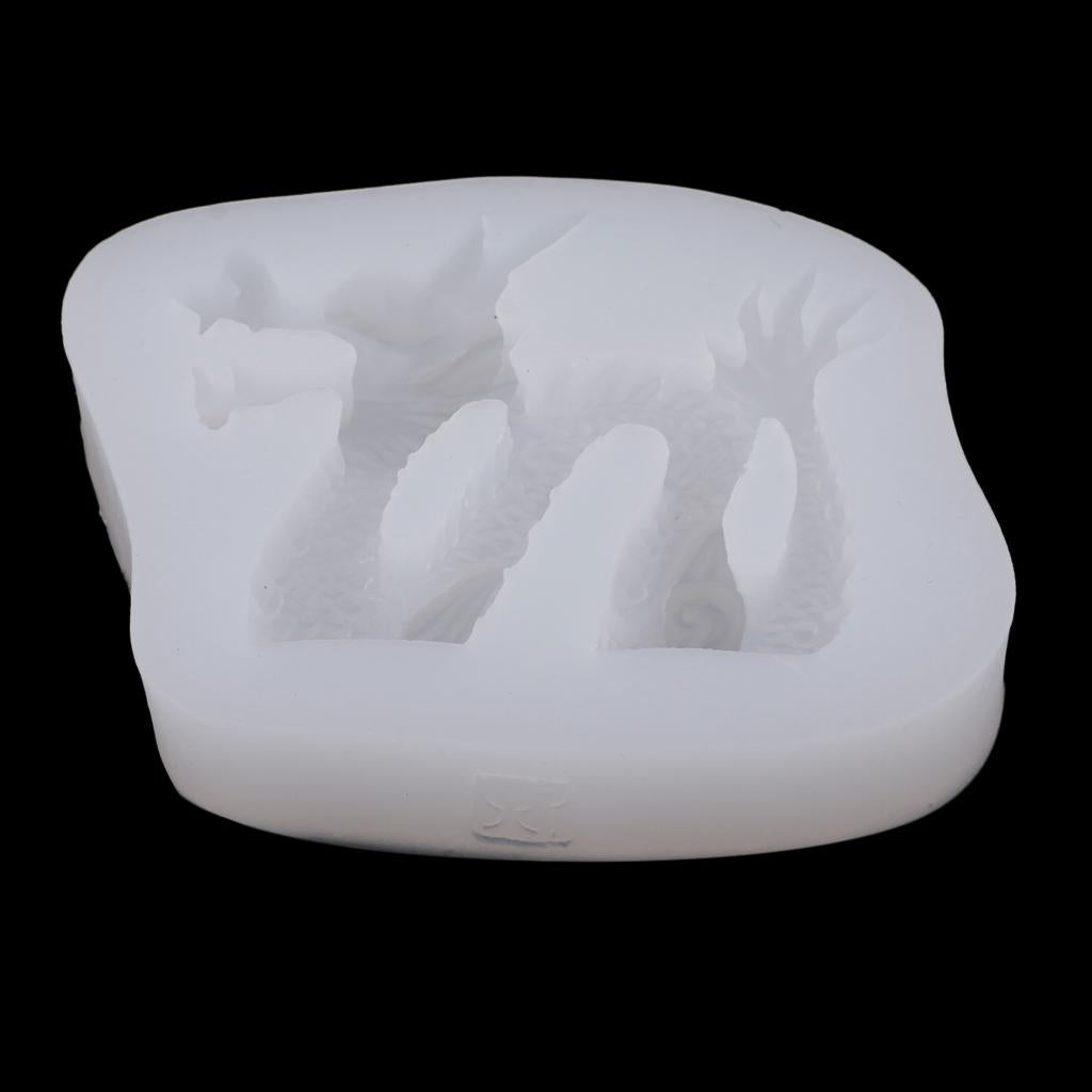 3x1 set dragonSilicone Mold cake decors mold DIY Fondant Baking Molds