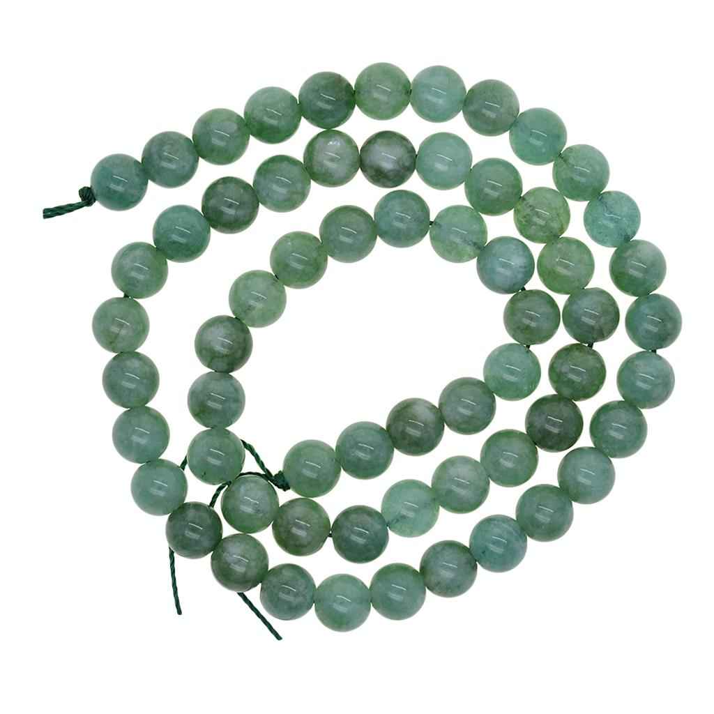 Malay Jade Green Jewelry Making Loose Round Beads 15 inch 6mm