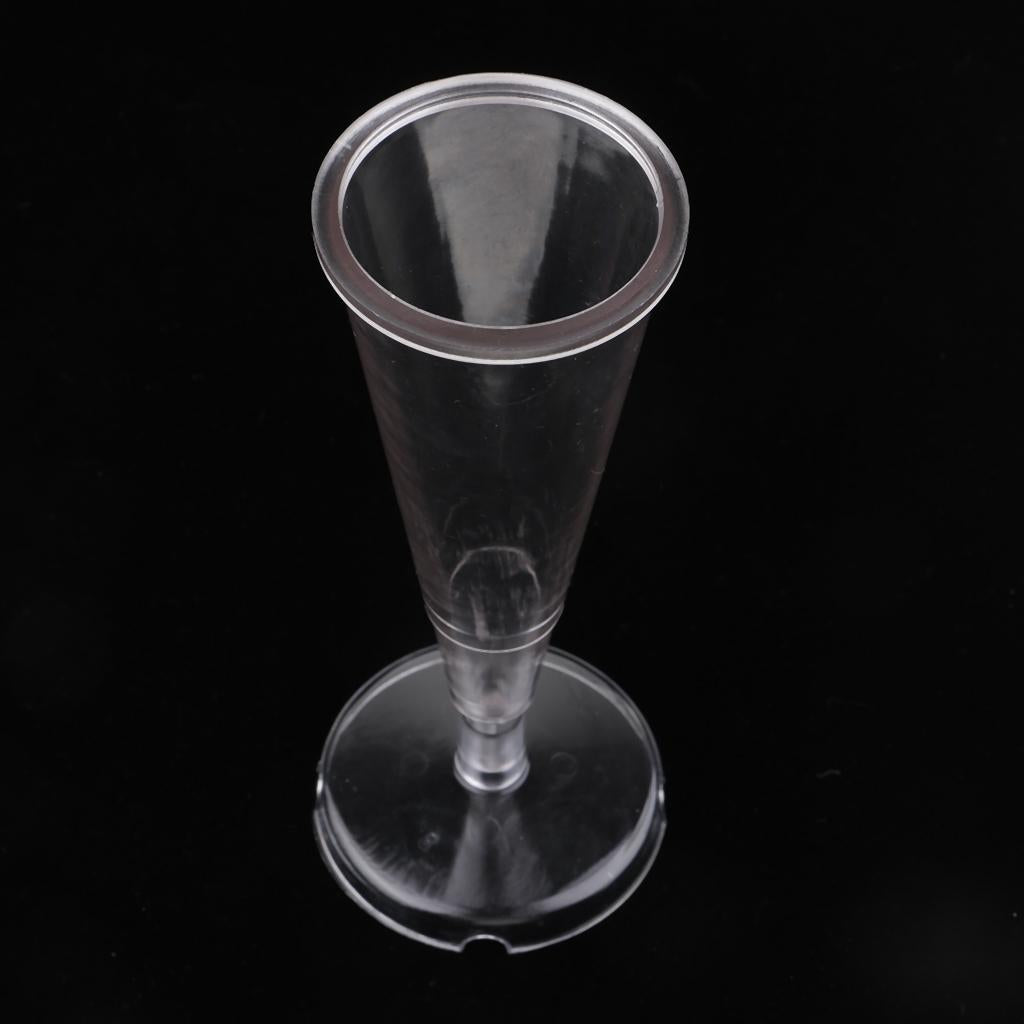 3pcs/set Plastic Clear Handmade Wedding Candle Making Mould DIY Craft Mold