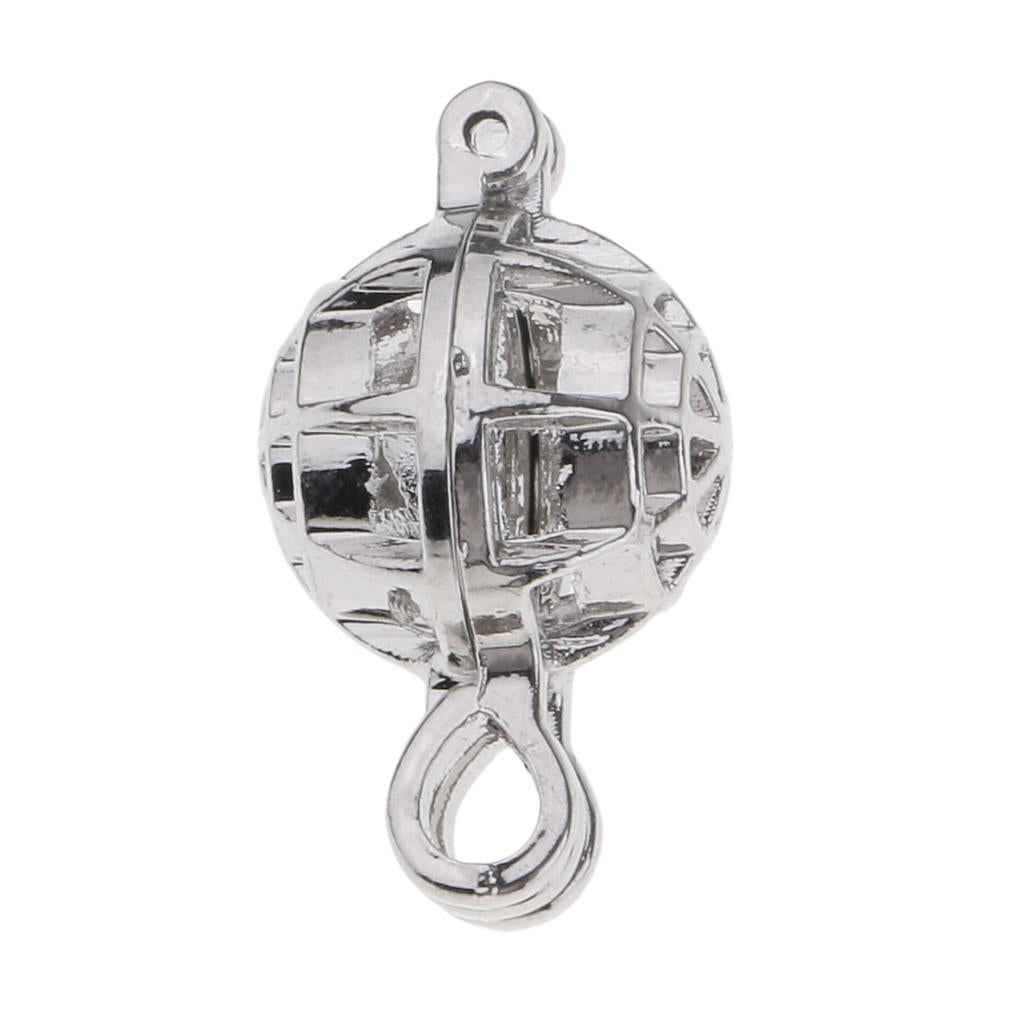 DIY Bead Cage Locket Pendant Charms Essential Oil Diffuser Necklace web