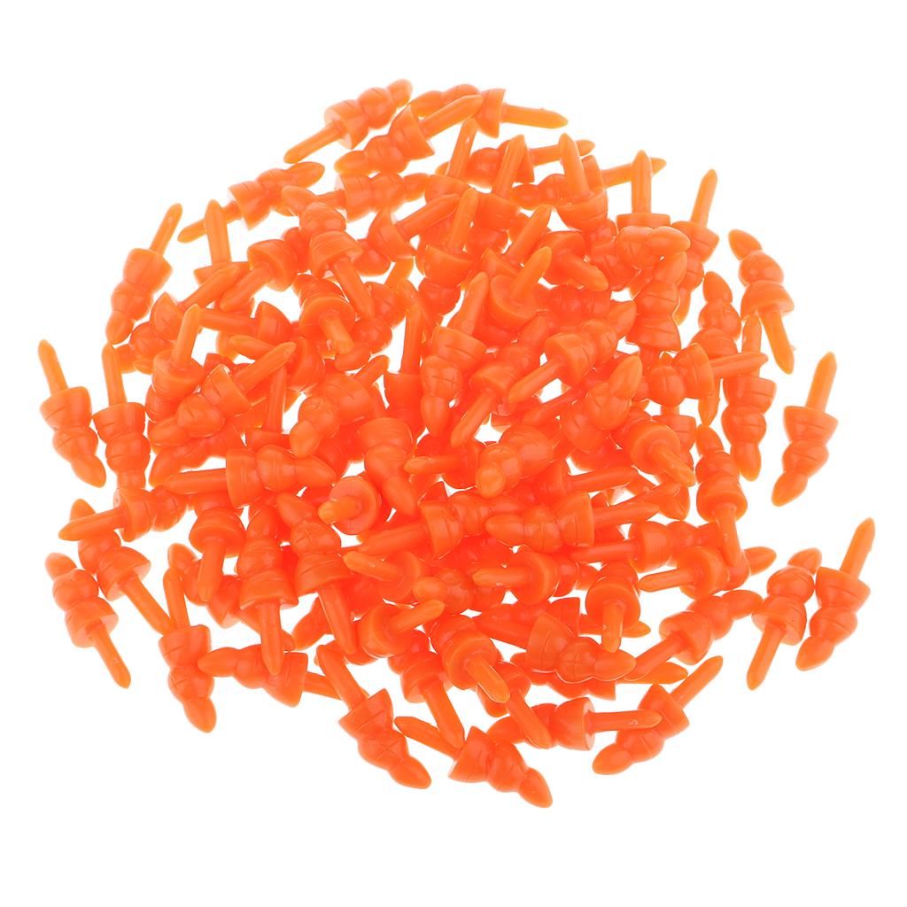 3x100 Pieces Plastic Long Safety Noses for Doll Animal Toys Making Accessories