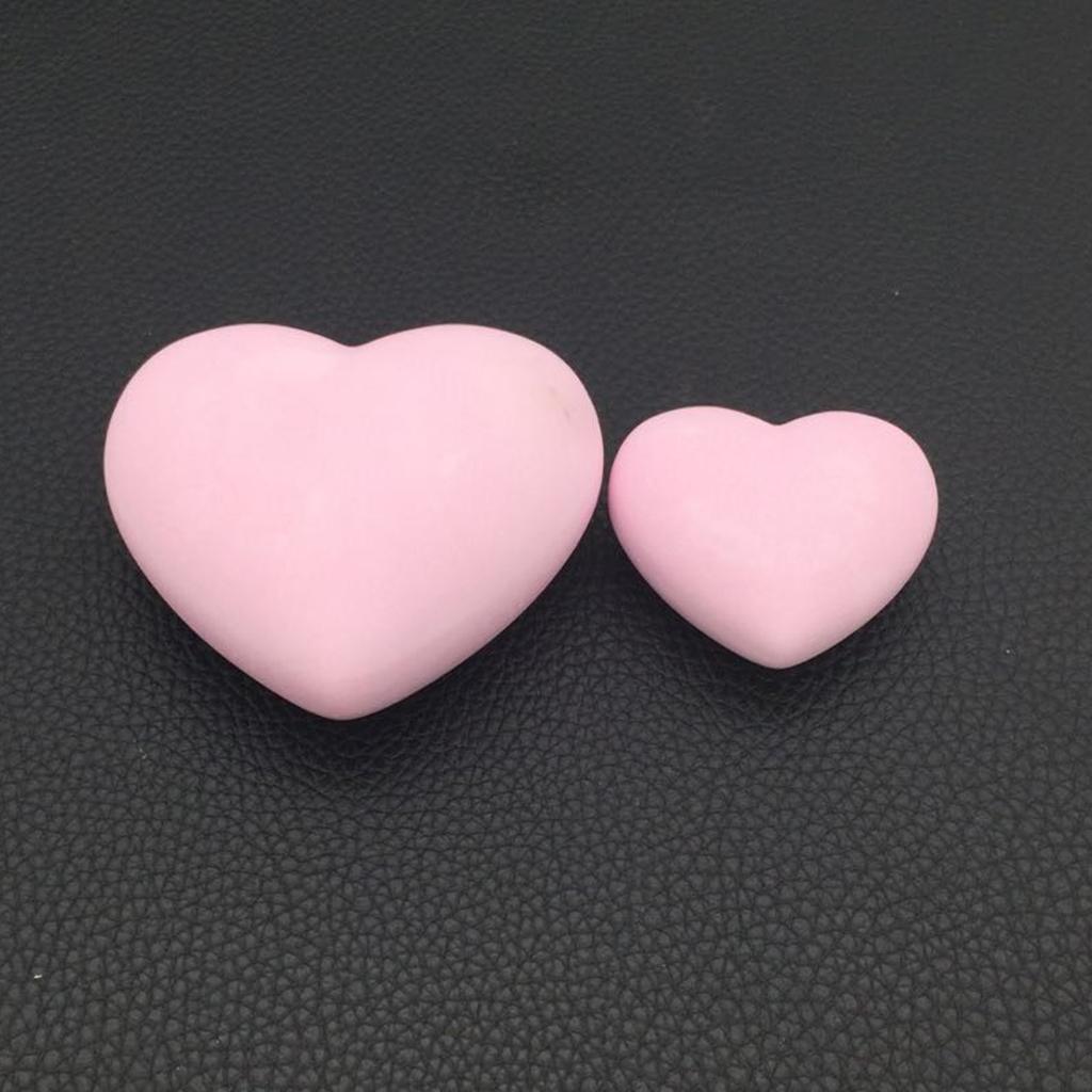 3xHeart Silicone Molds Resin Casting Moulds Jewelry Making Tools 5.5x4.5x2.9cm