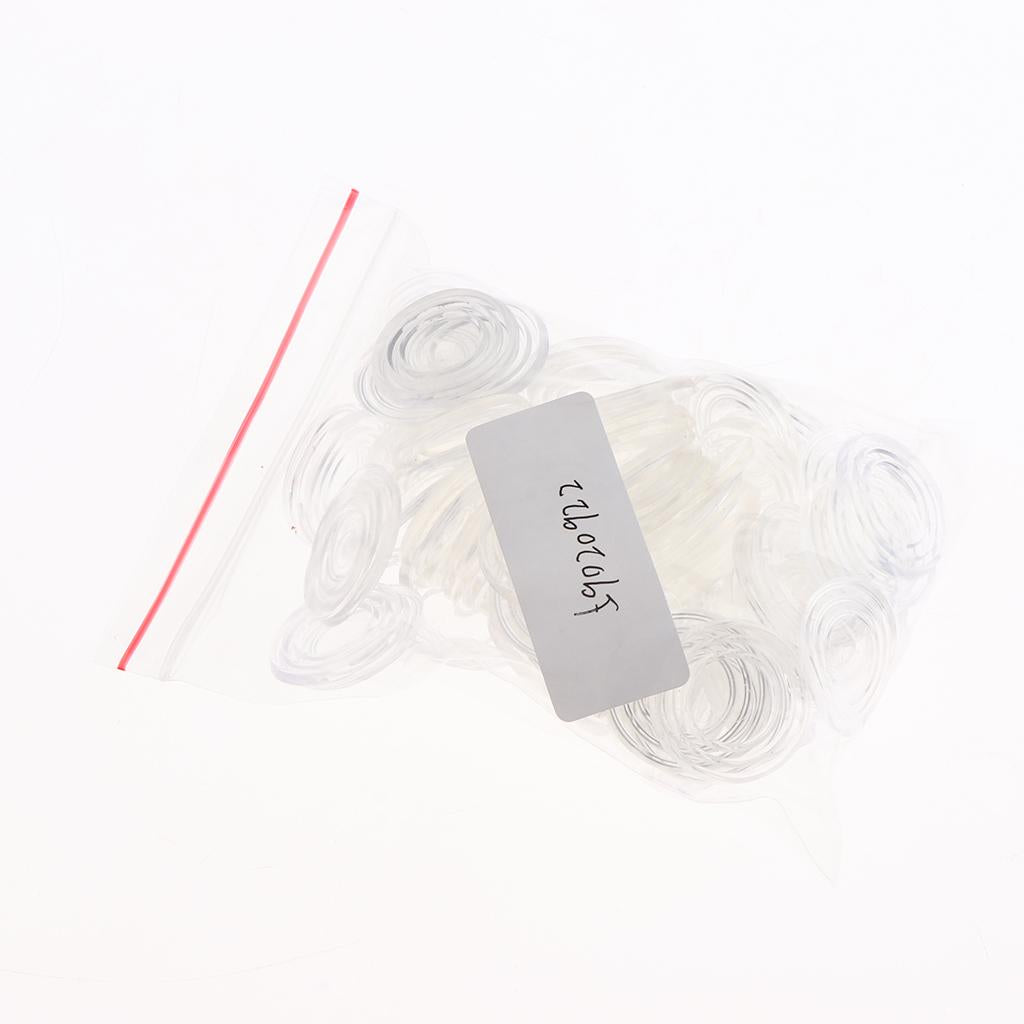 5x100 Non Skid Rubber Feet Bumper Leg Tips Caps Cover for Furniture