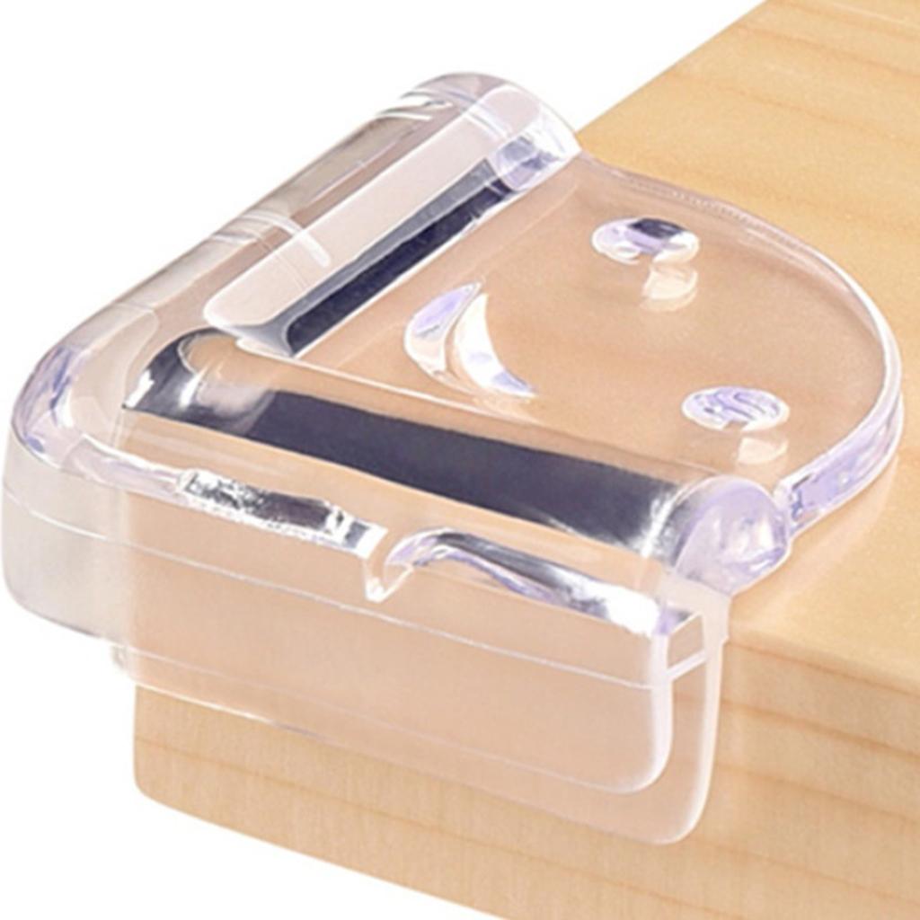 4x10Pack Furniture Corner Protector Baby Proofing Corner Guard Bumper Clear
