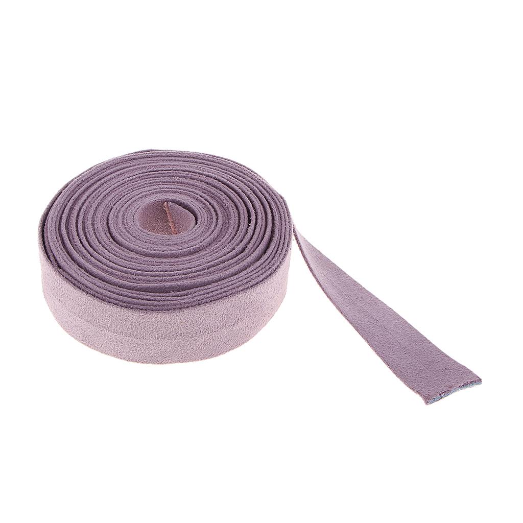 3x 5Yards Decorative Fabric Ribbon Headband Clip Bow Ornament DIY Craft Purple
