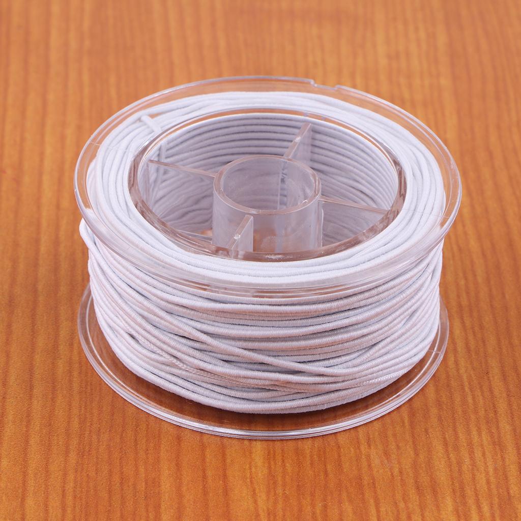 2x1 Roll Elastic Thread Jewelry Making Cord DIY Bracelet Crafts Beads String