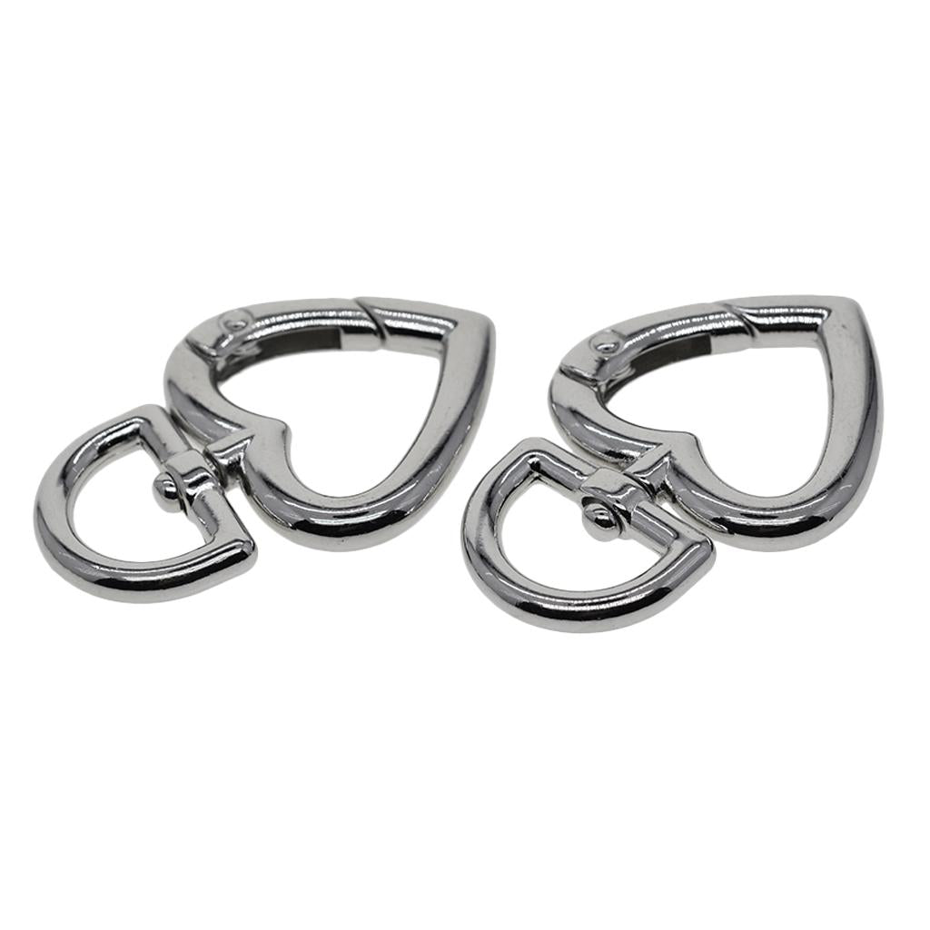 2x2 Pieces Swivel Clasps Lanyard Snap Hook Lobster Claw Clasp Jewelry Findings