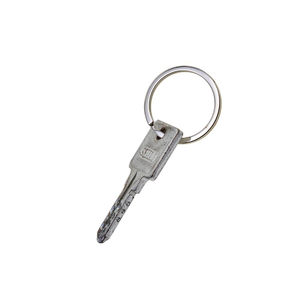 4xVarious Split Key Rings Keys Chain Bag Charms Clasp flat round circle clip 1