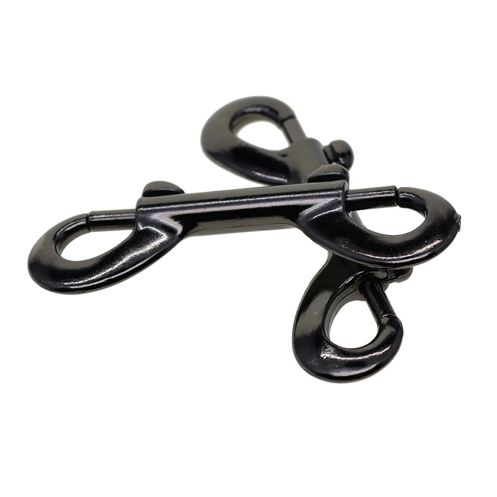 4x1 Pack Double End Gate Snap Hook Key Holder Alloy Clip Keychain 2 pieces