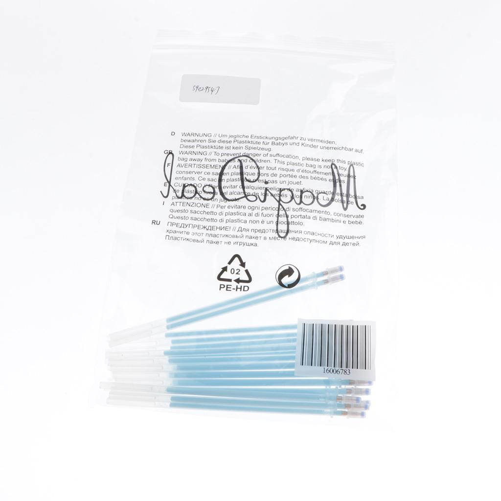 3x20 Pieces 1mm Colorful Ink Gel Pen Refills for Drawing Blue