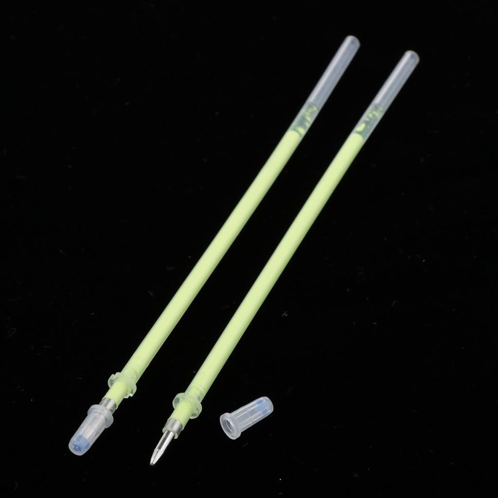 3x20 Pieces 1mm Colorful Ink Gel Pen Refills for Drawing Yellow