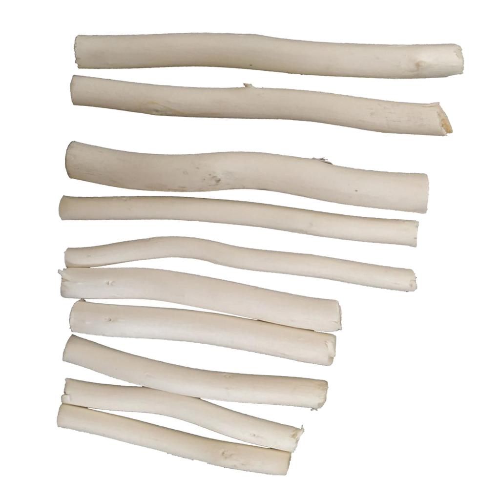 3x20 Pieces Wood Sticks Natural Tree Branch Wooden Sticks DIY Craft Photo Prop