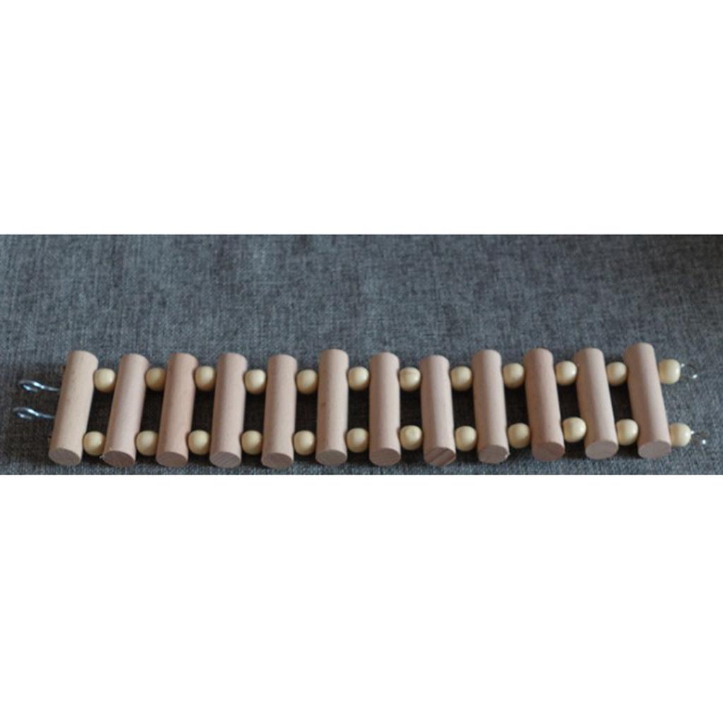 2x20 Pieces Round Wooden Stick DIY Unfinished Wood Crafts Making 7x1cm