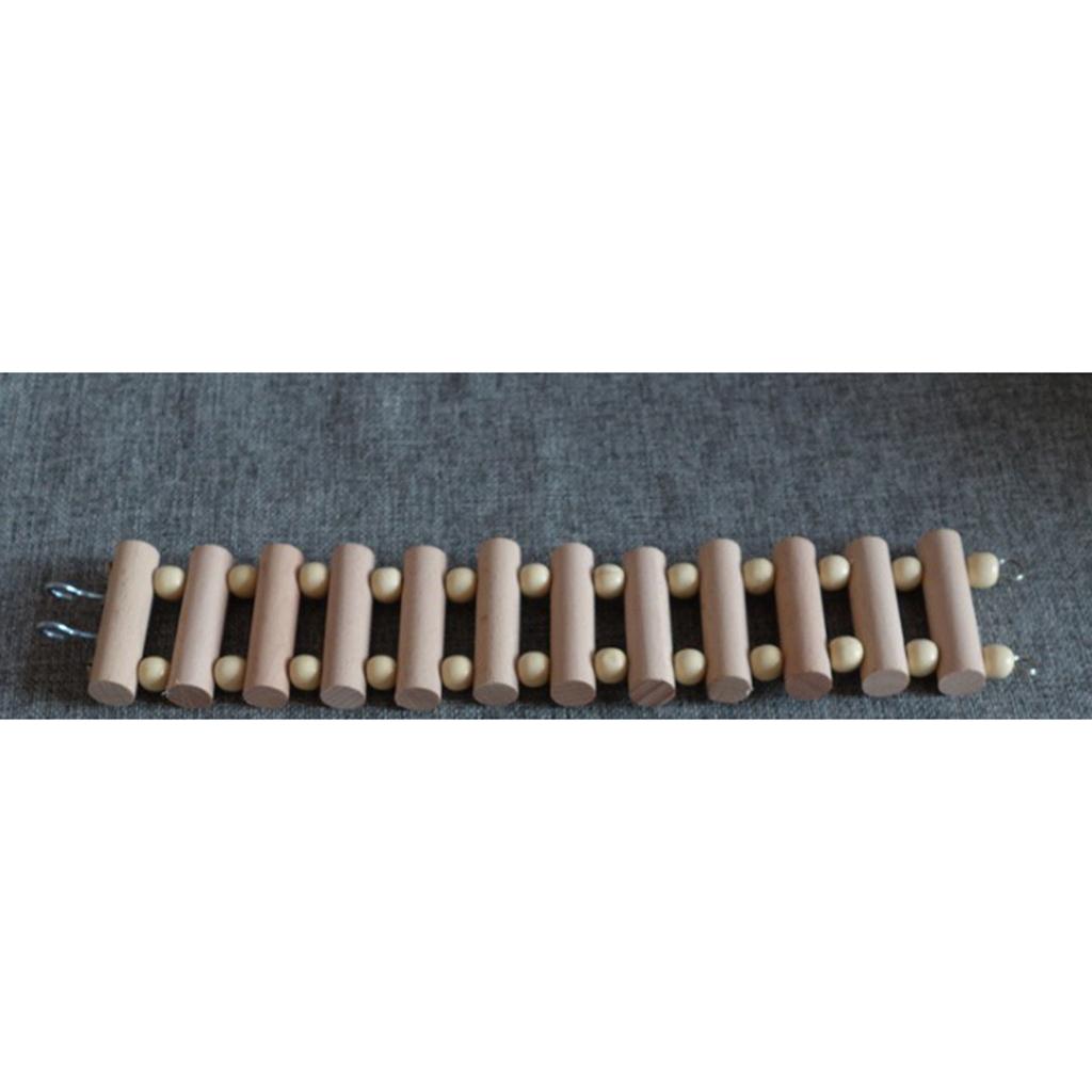2x20 Pieces Round Wooden Stick DIY Unfinished Wood Crafts Making 7x1cm