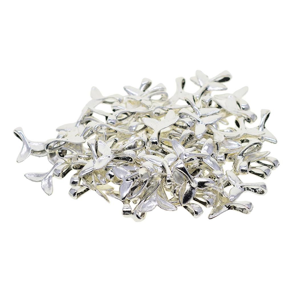 3x100 Pieces Necklace Bracelets Pendant DIY Jewelry Making Charms Beads