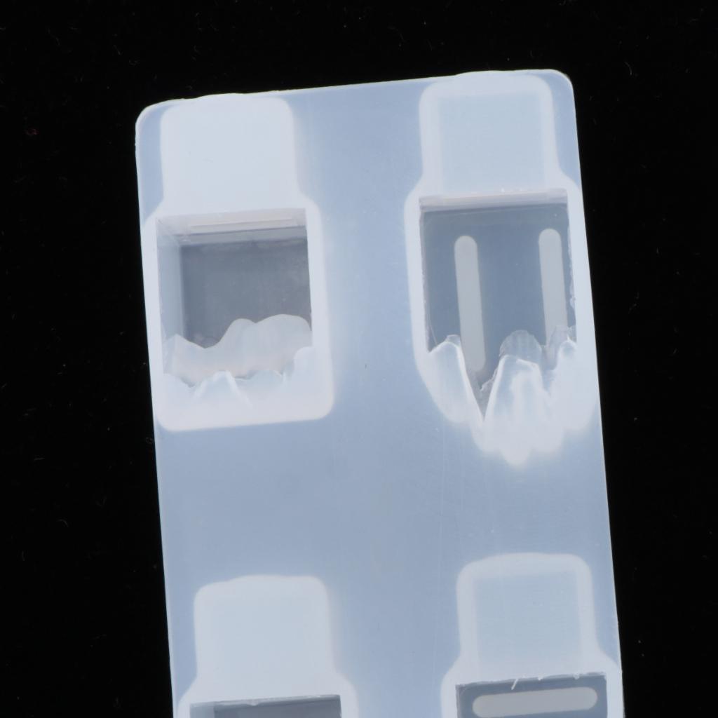 4xCreative DIY Silicone Mold USB Flash Disk Case Shaping Molding Mould Tools