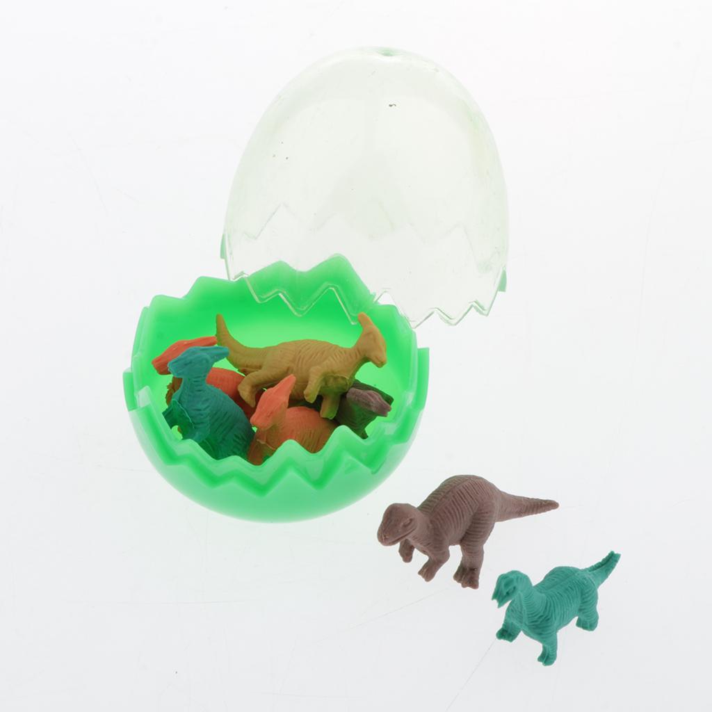 4x28Pcs Dinosaurs Rubber Eraser Student Animal Pencil Erasers Stationery