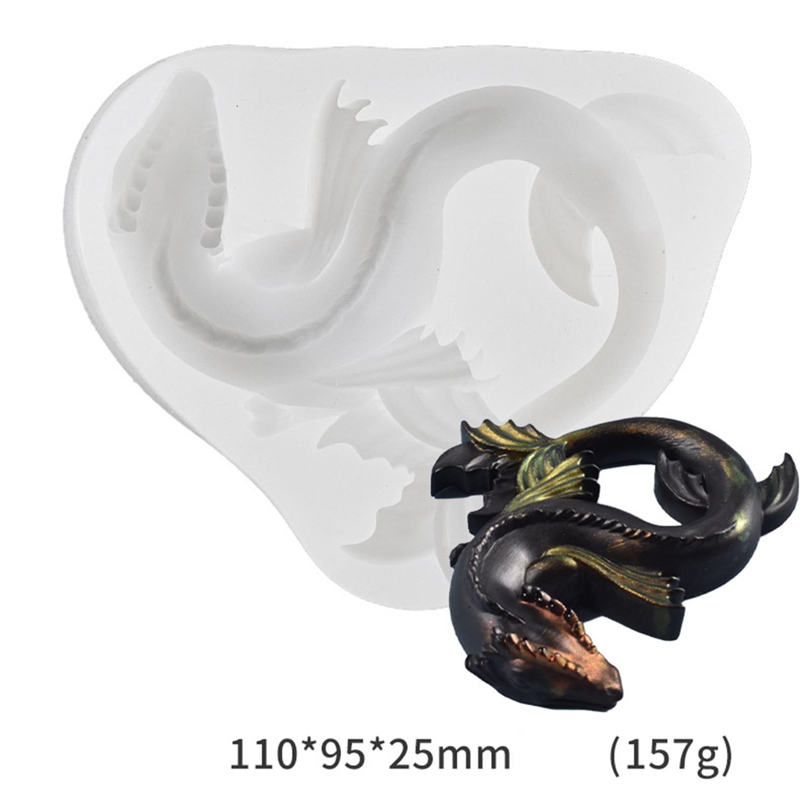 Dinosaur Epoxy Resin Mold Handmade Soap Craft Kids Adults Water Dinosaur