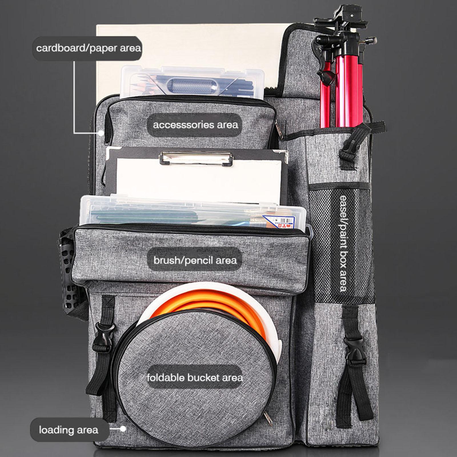 Art Bag Backpack Drawing Board Painting Tool Canvas Artist Shoulder Pack