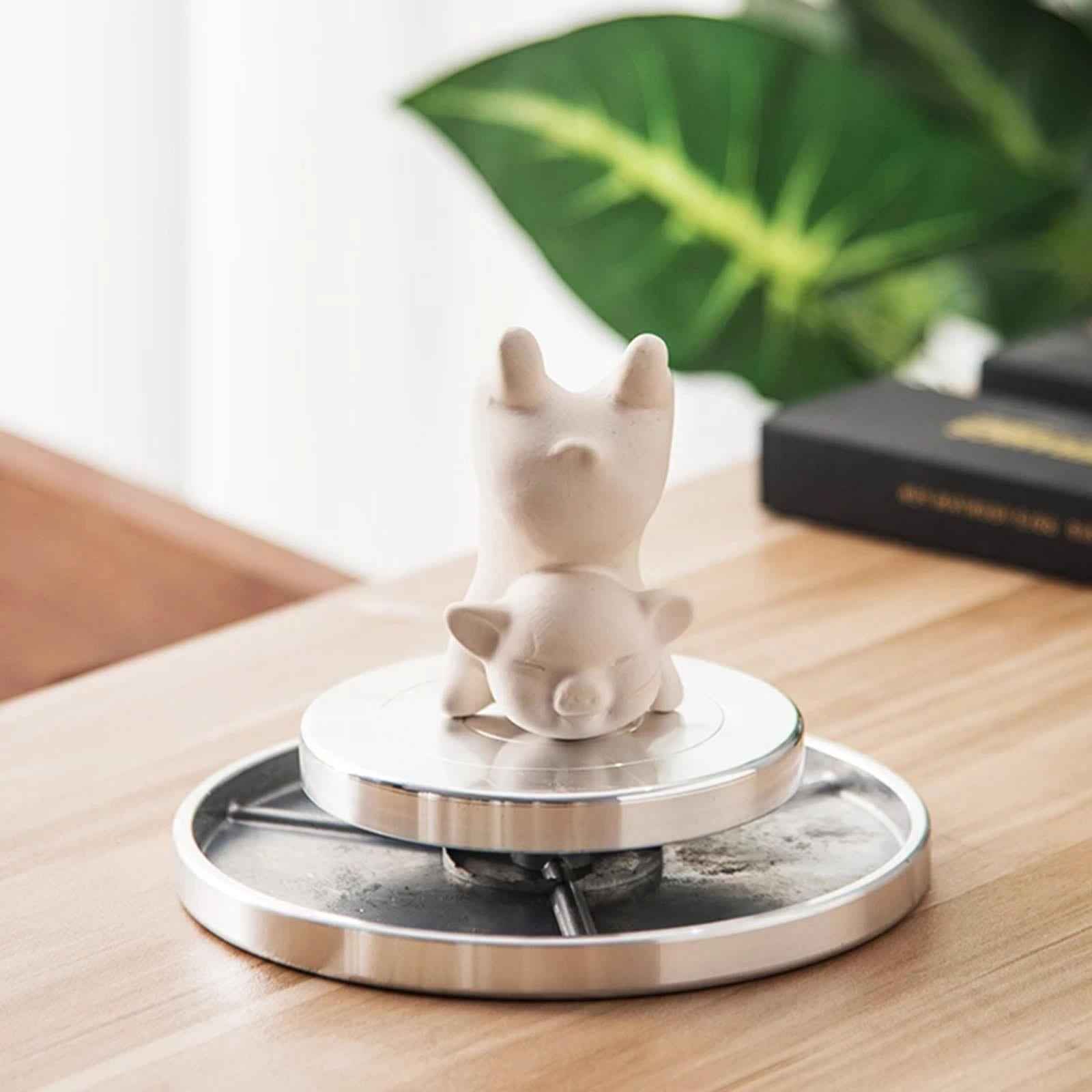 Sculpting Wheel Clay Banding Turntable Pottery Stand Spinner 18cm