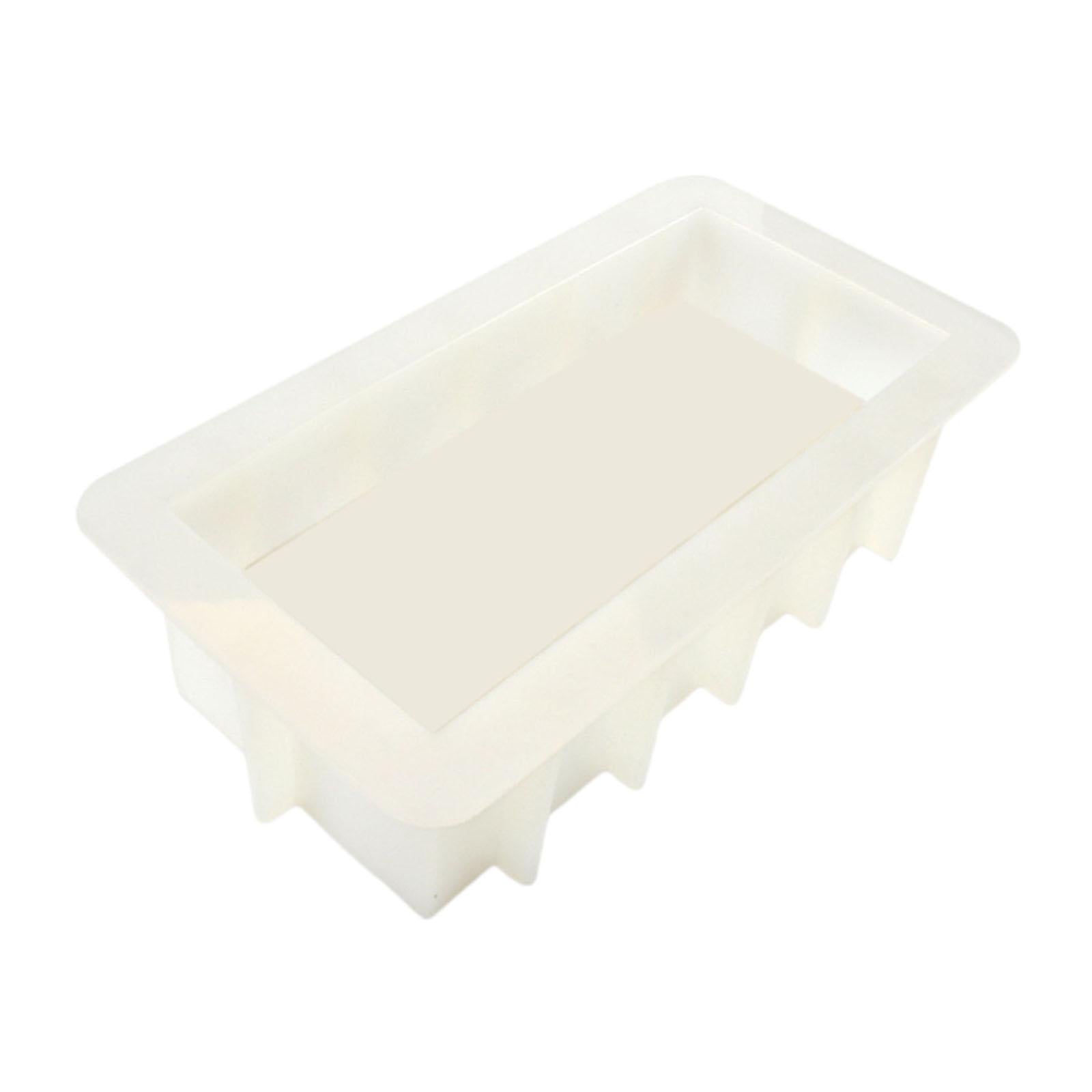 DIY Soap Mold Cake Mould Rectangle Handmade Jelly Making Mold 241x128x65.5mm