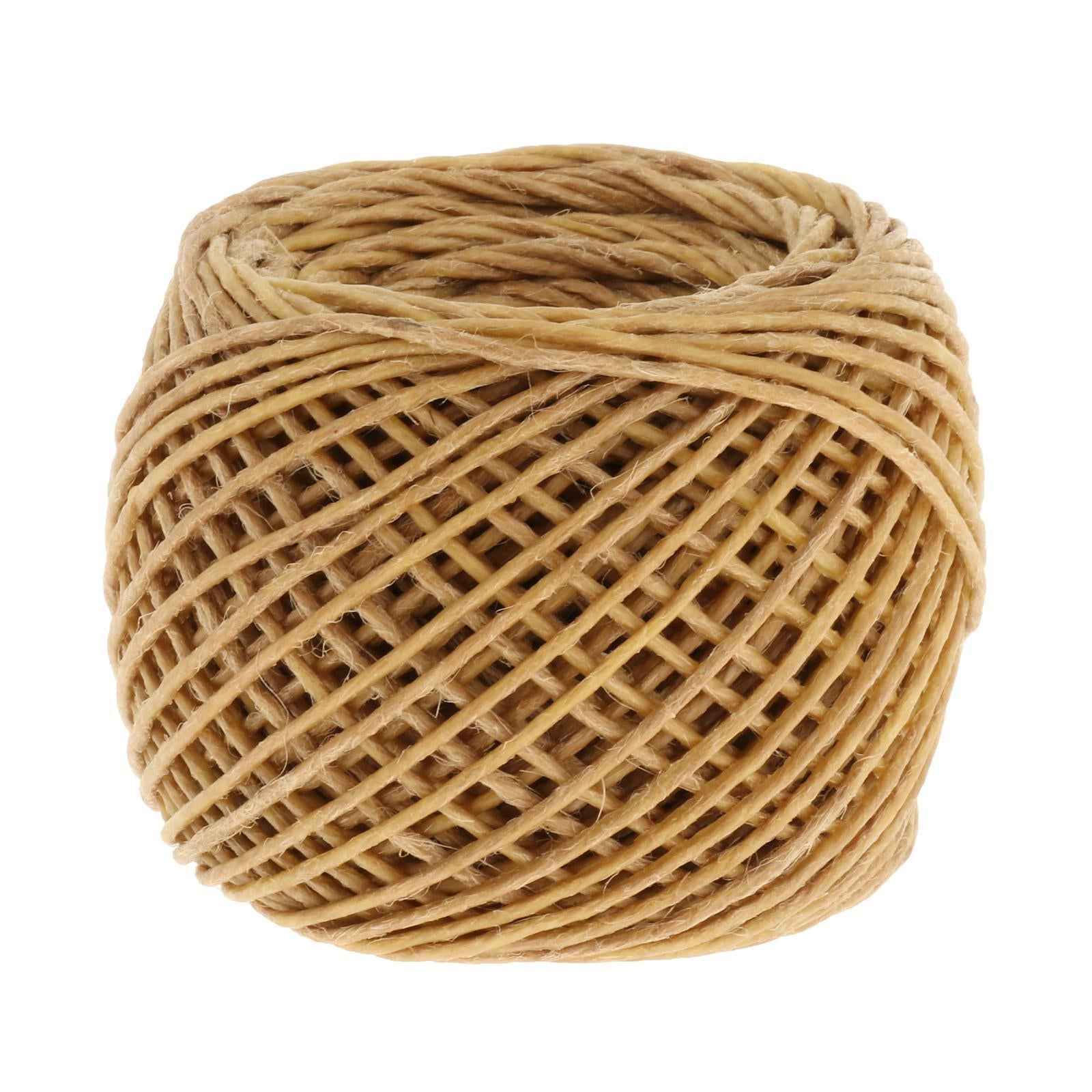 200ft Premium Candle Wick Natural with Beeswax Coating Organic Craft Rope