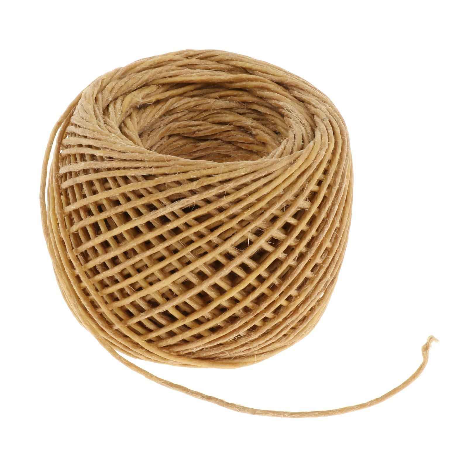 200ft Premium Candle Wick Natural with Beeswax Coating Organic Craft Rope