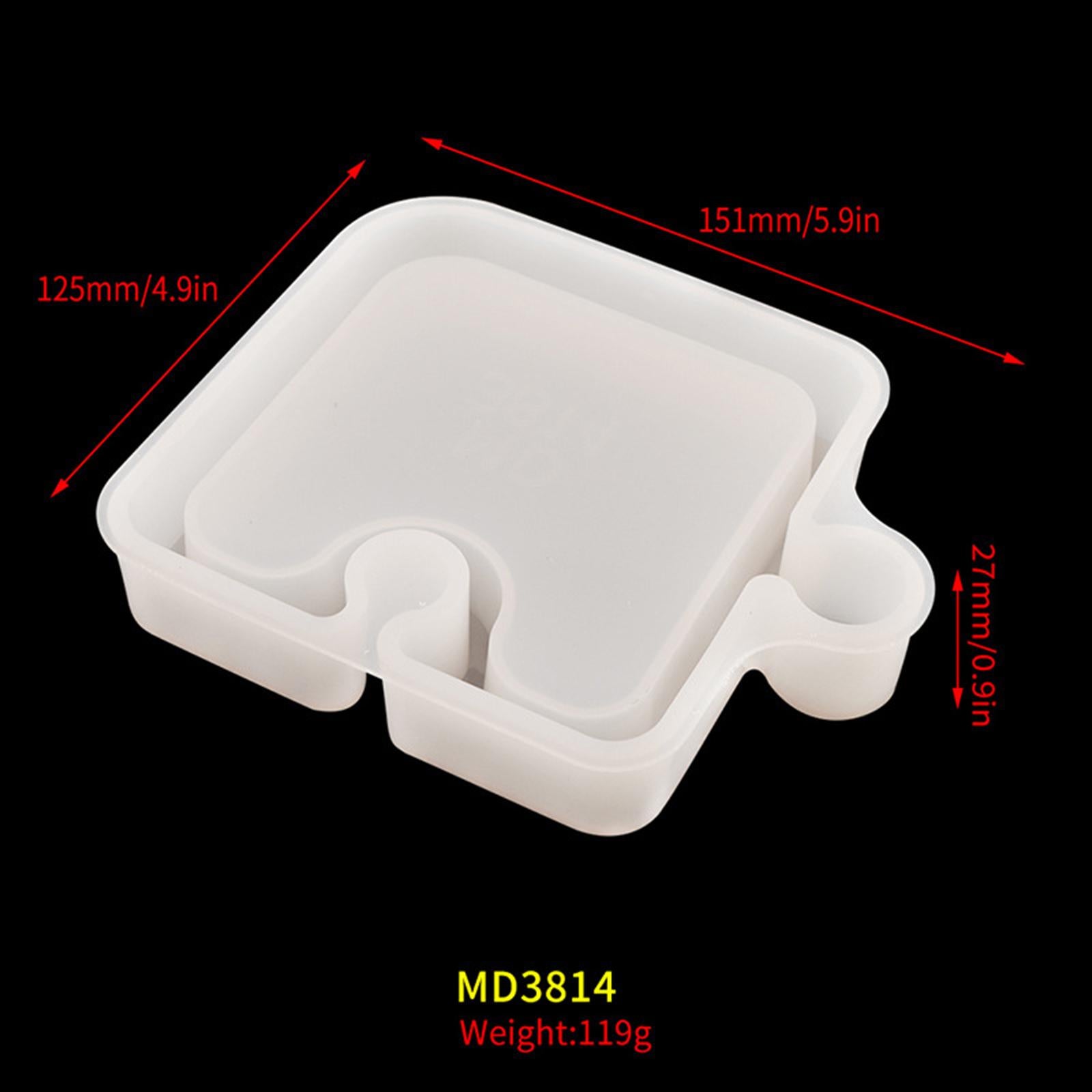 DIY Epoxy Mold Storage Box Silicone Resin Casting Candy Box Holder Mould Square