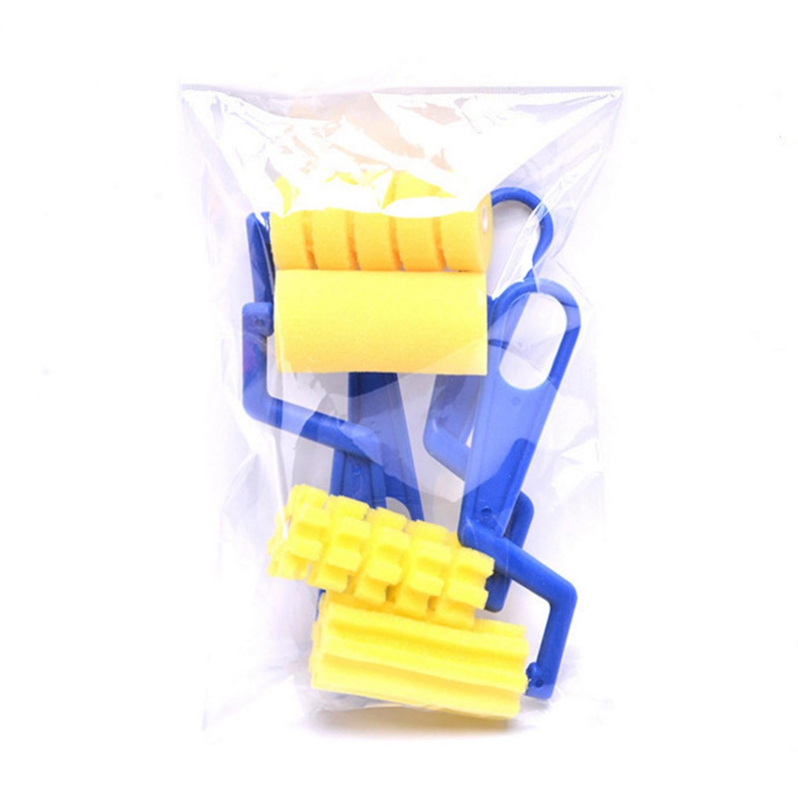 3x4x Foam Paint Brushes Roller Kid Watercolor Sponge Painting Roller Brushes