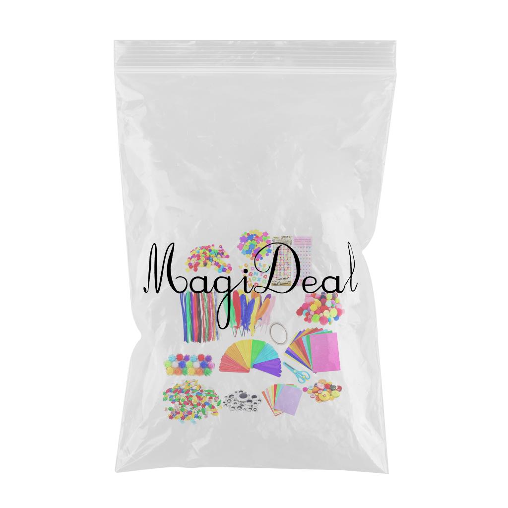 Arts and Crafts Supplies Supply Buttons Set Boards for Gift Age 7-14 Kids