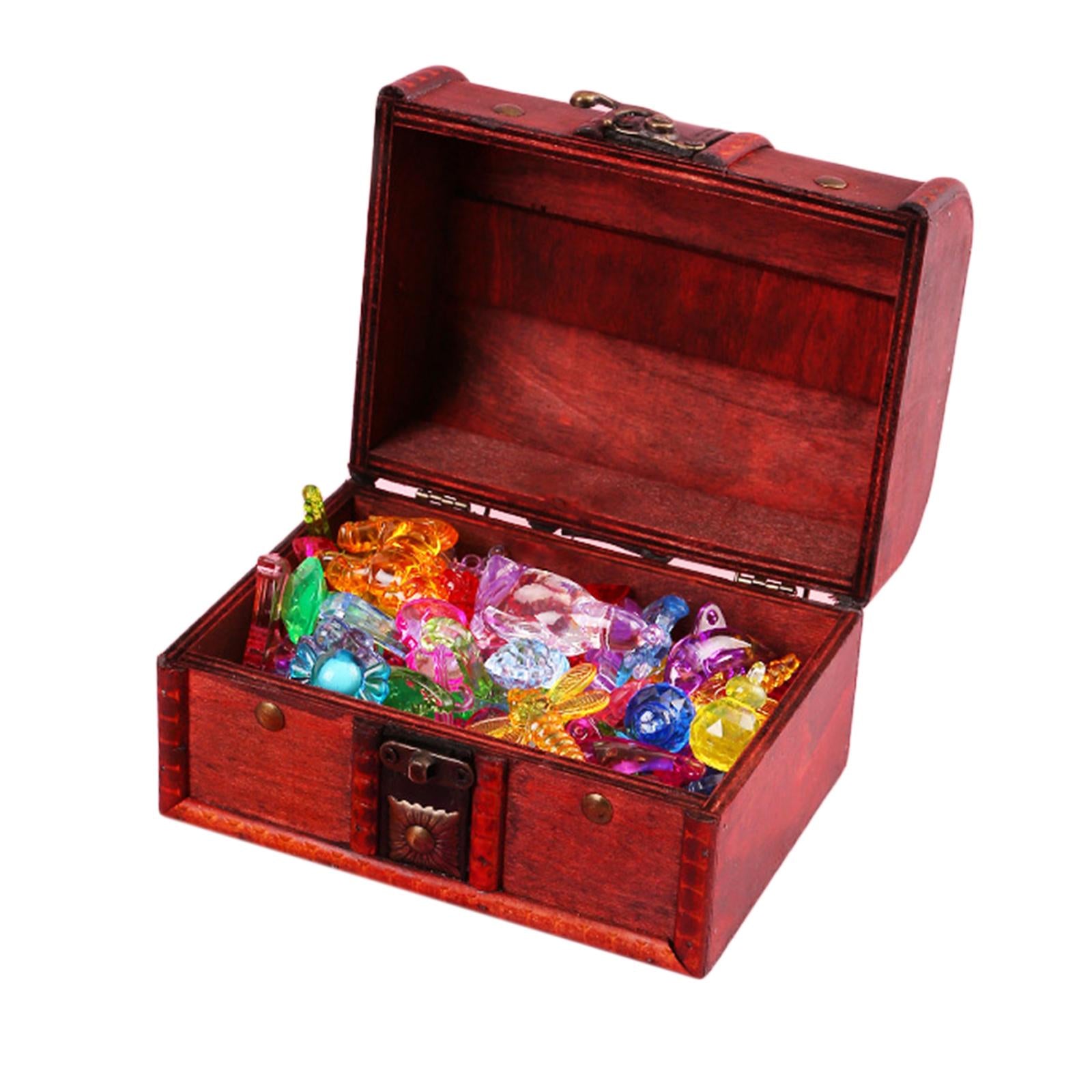 Diving Gem Pool Toy Pirate Box Game 90 Colorful Diamond Set Dive Throw Toys