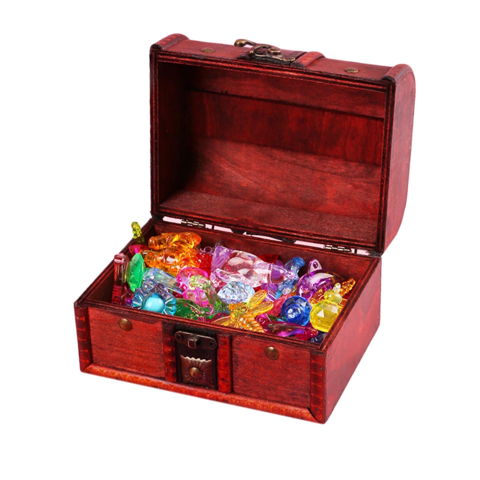 Diving Gem Pool Toy Pirate Box Game 90 Colorful Diamond Set Dive Throw Toys