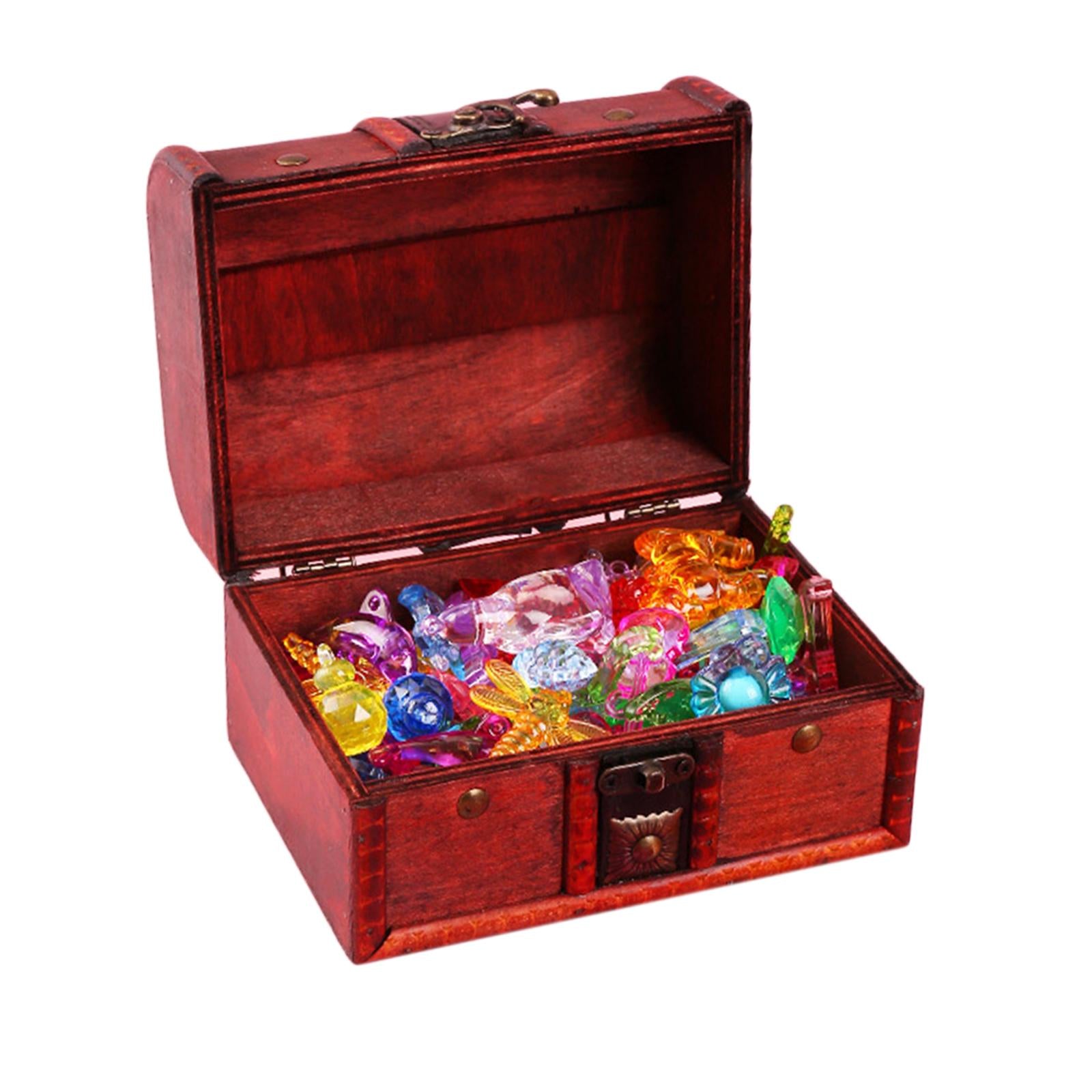 Diving Gem Pool Toy Pirate Box Game 90 Colorful Diamond Set Dive Throw Toys