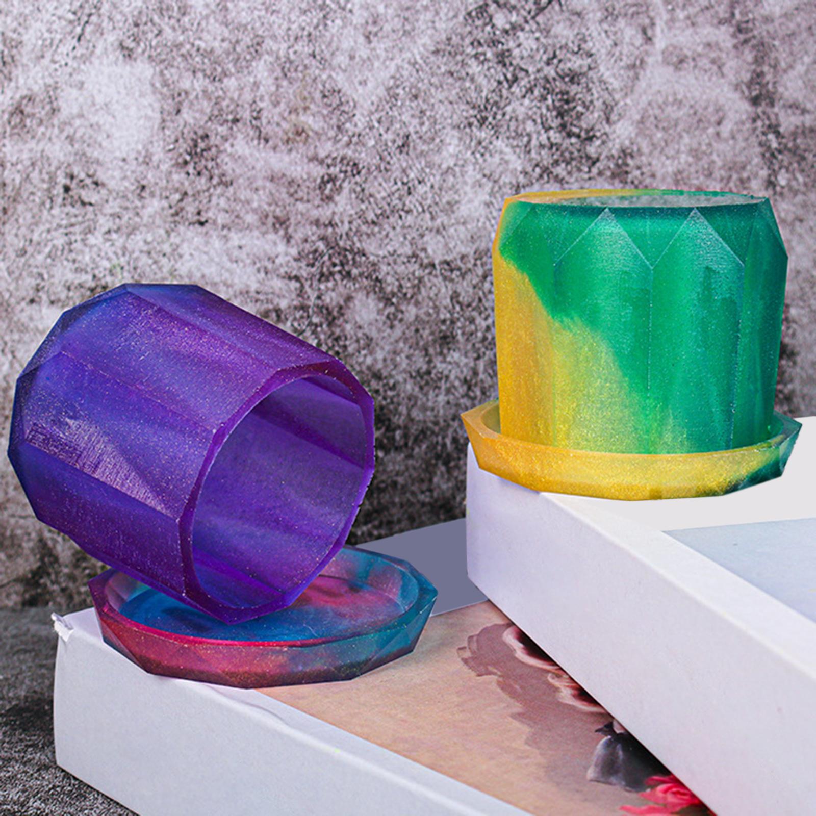 Dice Cup Silicone Mould DIY Epoxy Resin Casting Mold Crafts Tools Collection