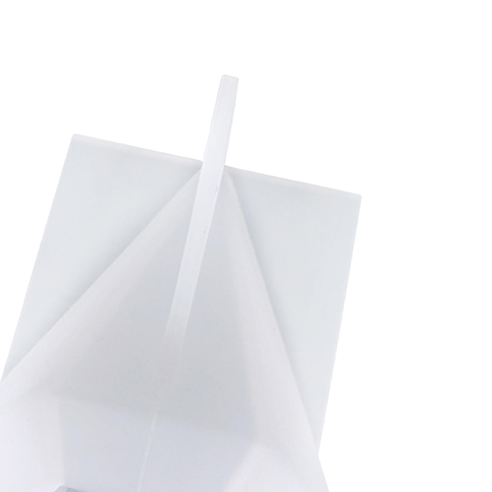 Diamond Candle Epoxy Resin Mold DIY Home Decor Silicone Mould Hexagonal cone