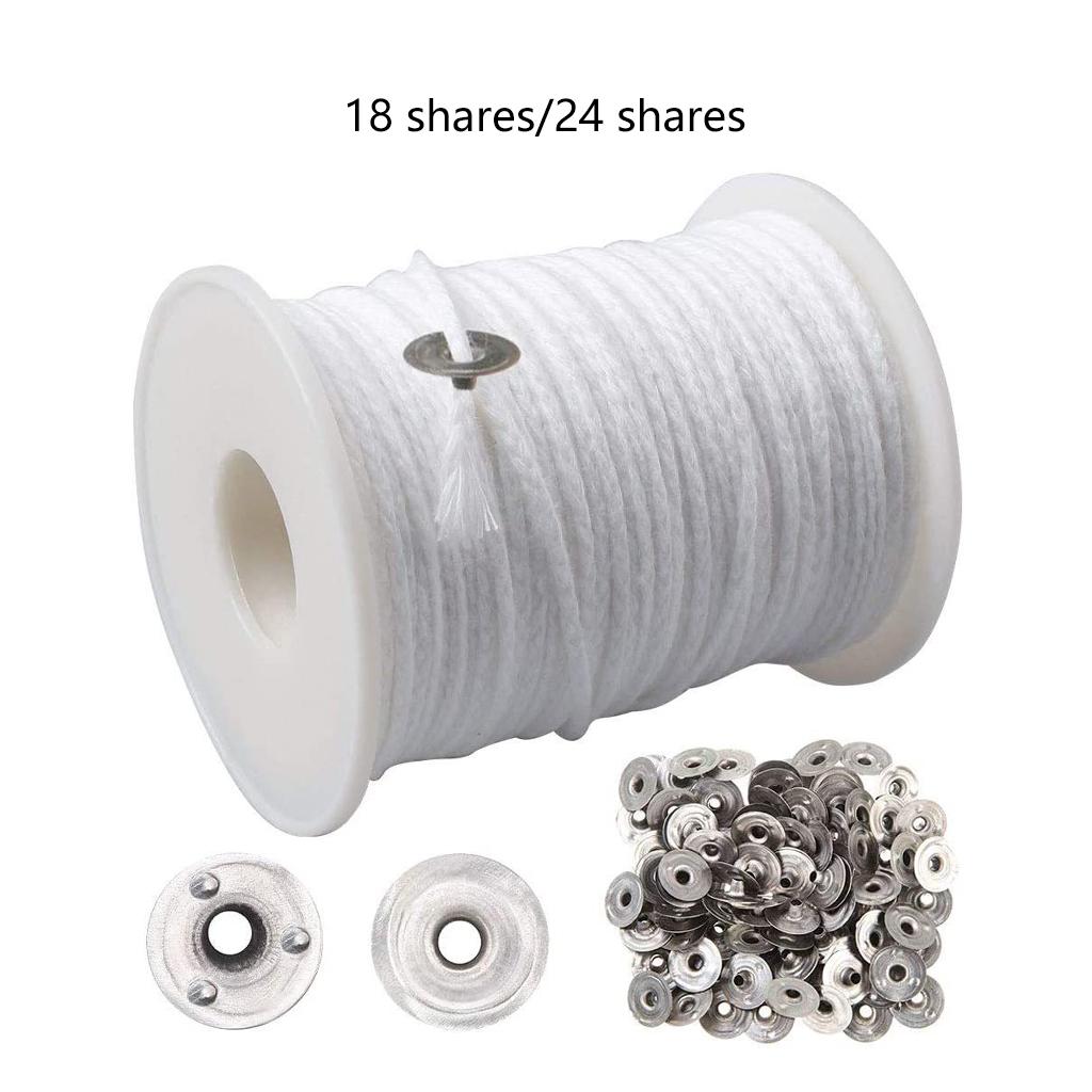 Candle Making Tool Kit Craft Tools With Cotton Core Candle Wicks 18 shares