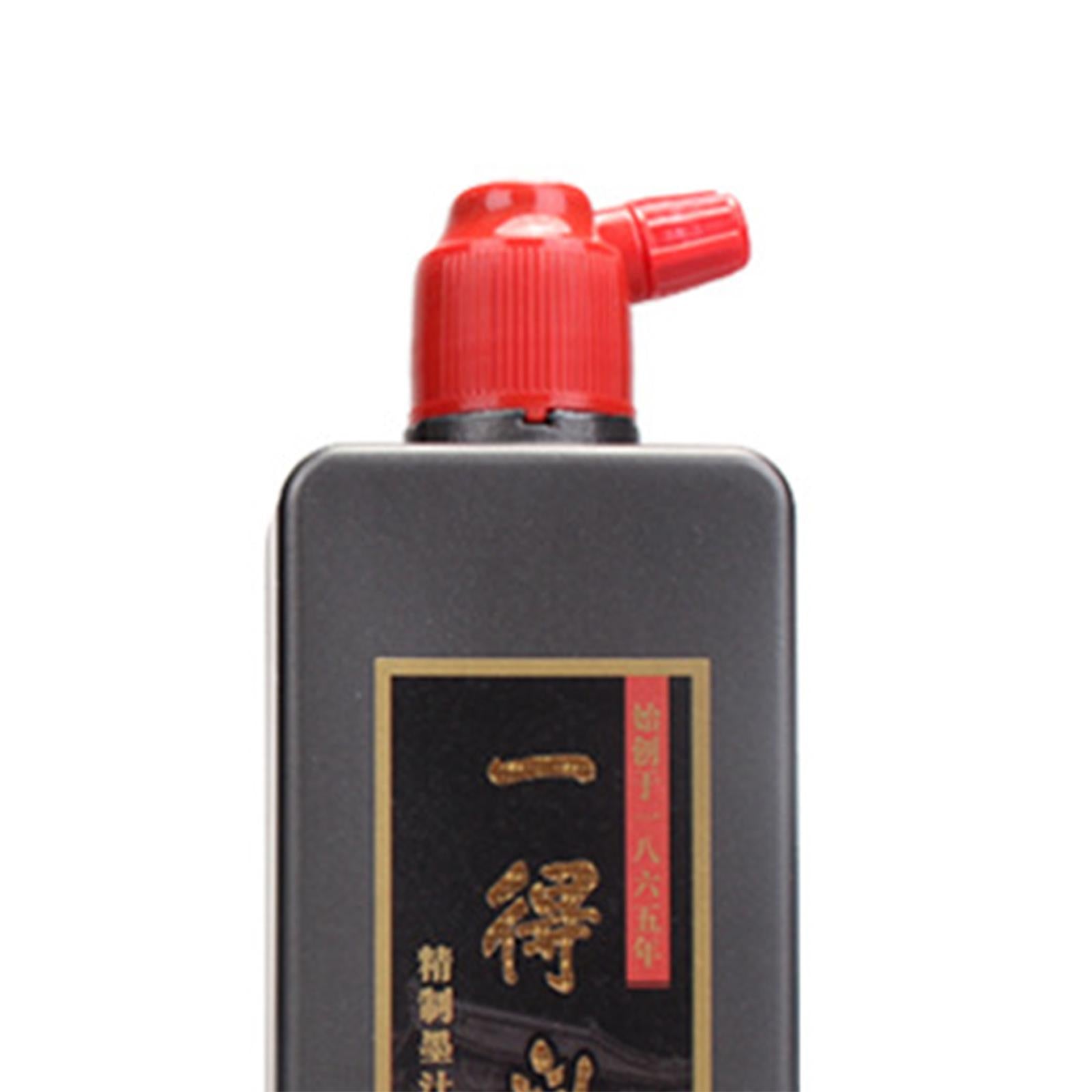 Black Calligraphy Ink Japanese Calligraphy Practice Writing Liquid Sumi Ink 250g